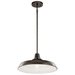 Kichler KK49993OZ Olde Bronze Outdoor Ceiling Mounted Light