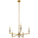 Kichler KK52001FXG Fox Gold Mid Sized Chandelier