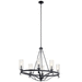 Kichler KK52010BK Black Mini Chandelier