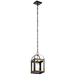 Kichler KK52030BKNBR Black / Natural Brass Mini Pendant