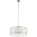 Kichler KK52072SN Satin Nickel Drum Pendant