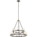 Kichler KK52109OZ Olde Bronze Mid Sized Chandelier