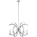 Kichler KK52116CH Chrome Mid Sized Chandelier