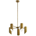 Kichler KK52160NBR Natural Brass Mid Sized Chandelier