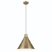 Kichler KK52177NBR Natural Brass Down Light Pendant