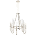 Kichler KK52209PN Polished Nickel Mid Sized Chandelier