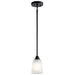 Kichler KK52235BK Black Mini Pendant