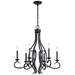 Kichler KK52240BK Black Mid Sized Chandelier