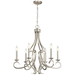 Kichler KK52240NI Brushed Nickel Mid Sized Chandelier