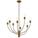 Kichler KK52255SB Satin Bronze Mid Sized Chandelier