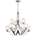 Kichler KK52277NI Brushed Nickel Mid Sized Chandelier