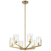 Kichler KK52314BNB Brushed Natural Brass Mid Sized Chandelier