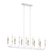 Kichler KK52350WH White Large Foyer Chandelier