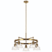 Kichler KK52403BNB Brushed Brass Mid Sized Chandelier