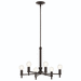 Kichler KK52424BK Black Mid Sized Chandelier