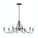 Kichler KK52457BKT Textured Black Large Foyer Chandelier