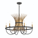 Kichler KK52458BK Black Mid Sized Chandelier