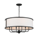 Kichler KK52466BKT Textured Black Mid Sized Chandelier