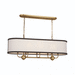 Kichler KK52467NBR Natural Brass Large Foyer Chandelier