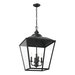 Kichler KK52475BKT Textured Black Entrance / Foyer Pendant