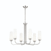 Kichler KK52480PN Polished Nickel Mid Sized Chandelier