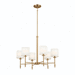 Kichler KK52500BNB Brushed Natural Brass Mid Sized Chandelier