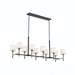 Kichler KK52503BK Black Mini Chandelier