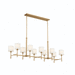 Kichler KK52503BNB Brushed Natural Brass Mini Chandelier