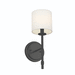 Kichler KK52505BK Black 1 Bulb Wall Sconce