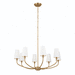 Kichler KK52509BNB Brushed Natural Brass Large Foyer Chandelier