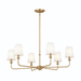 Kichler KK52516BNB Brushed Natural Brass Mid Sized Chandelier