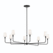 Kichler KK52521BK Black Large Foyer Chandelier