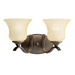 Kichler KK5285OZL18 Olde Bronze 2 Bulb Bathroom Light