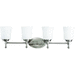 Kichler KK5362NI Brushed Nickel 4 or more Bulb Bathroom Light