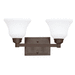 Kichler KK5389OZL16 Olde Bronze 2 Bulb Bathroom Light