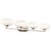 Kichler KK55026PN Polished Nickel 4 or more Bulb Bathroom Light