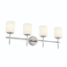 Kichler KK55143PN Polished Nickel 4 or more Bulb Bathroom Light