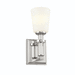 Kichler KK55145PN Polished Nickel 1 Bulb Wall Sconce