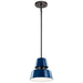 Kichler KK59003CBL Catalina Blue Outdoor Hanging Lantern