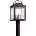 Kichler KK59013RZ Rubbed Bronze Post Light