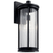 Kichler KK59024BK Black Outdoor Entrance Wall Light