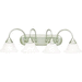 Kichler KK5994NI Brushed Nickel 4 or more Bulb Bathroom Light