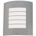 Kichler KK6040NI Brushed Nickel Outdoor Entrance Wall Light