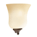 Kichler KK6086OZ Olde Bronze 1 Bulb Wall Sconce