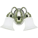 Kichler KK6122CH Chrome 2 Bulb Bathroom Light