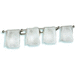 Kichler KK6314NI Brushed Nickel 4 or more Bulb Bathroom Light