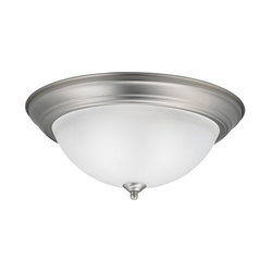 KK8116WH Builder Flush Mount Ceiling Light - White