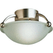 Kichler KK8404NI Brushed Nickel Semi Flush Mount Ceiling Light