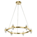 Elan KK84066CG Champagne Gold Mid Sized Chandelier