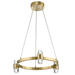 Elan KK84068CG Champagne Gold Mid Sized Chandelier